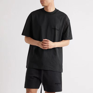T-shirt Essentials Fear of God surdimensionné en coton, streetwear, manches courtes, <span class=keywords><strong>d</strong></span>écontracté, pour hommes et femmes, hip hop, mode estivale - Product Image 5
