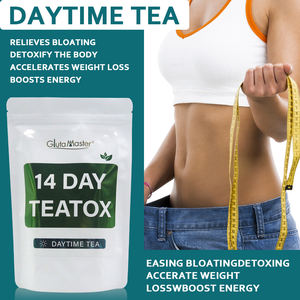 Tè Detox 14 Giorni con Etichetta Privata, Miglior Tè Dimagrante <span class=keywords><strong>Giorno</strong></span> <span class=keywords><strong>e</strong></span> <span class=keywords><strong>Notte</strong></span> per Perdita di Peso <span class=keywords><strong>e</strong></span> Pancia Piatta, Tè Naturale Biologico per la Cura della Pelle - Product Image 3