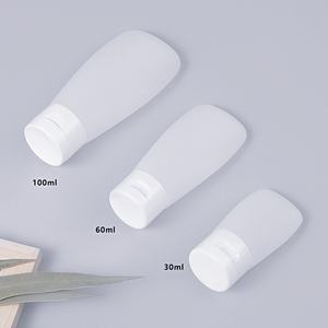 30ml 60ml <b>100ml</b> PE Plastic White Inverted Hotel Toiletries Packaging Squeeze Cosmetic Cream Lotion Soft Tube for <b>Travel</b> - Product Image 6