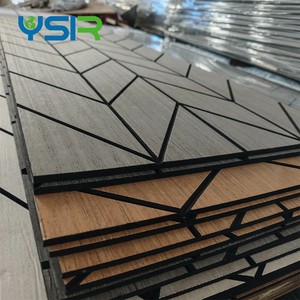 Giá rẻ giá tốt chất lượng thấp moq âm thanh bằng chứng tùy chỉnh mô hình thiết kế đặc biệt Acoustic slat Panel tường - Product Image 4