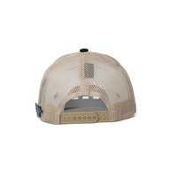Casquette de baseball 5 panneaux respirante en coton pur avec logo brodé personnalisé, dos en maille et épingles métalliques – Style Fashion Design