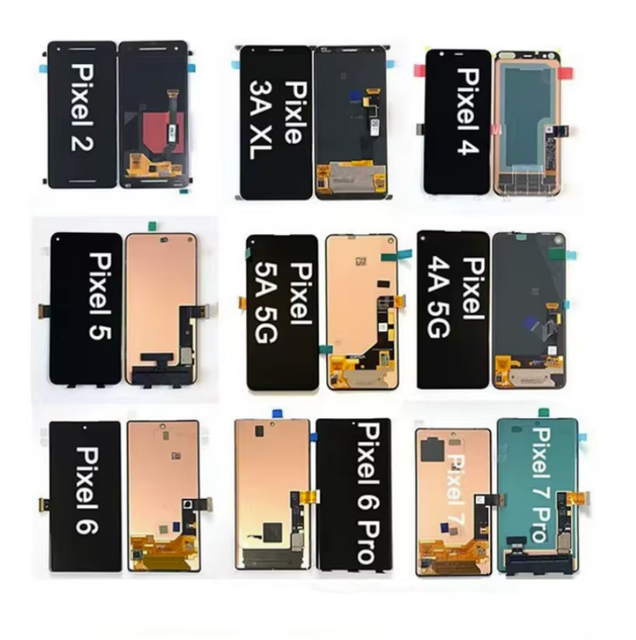 High Quality Mydo OLED Touch Screen Assembly for Google Pixel 3/3XL/4/4XL/5/6/7/8 Pro Models Multi-Screen Sizes 100% Tested 1