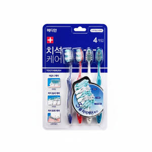 Medianstone cura lo spazzolino da denti 1 pz monouso morbido e medio in Nylon manico in plastica per uso da viaggio in Hotel a casa funzione di sbiancamento - Product Image 1