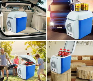 Petit Réfrigérateur Portable de <span class=keywords><strong>Voiture</strong></span> 7,5L, Mini Réfrigérateur Auto avec Fonction Chauffage et Refroidissement, Glacière Électrique pour Véhicule - Product Image 6