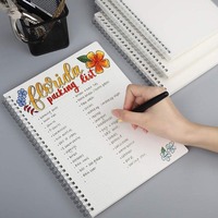 Großhandel Spule ausgekleidet Punkt leer Gitter Papier Spiral Notebook a5 für Schul material
