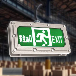 Patlamaya dayanıklı acil ışık çıkış işareti acil durum led'i güvenlik gösterge lambası - Product Image 1