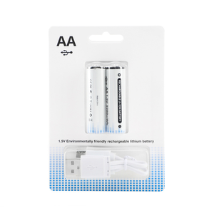 1.5v <span class=keywords><strong>NiZn</strong></span> <span class=keywords><strong>AA</strong></span> Type-c 충전식 배터리 휴대용 1.5v 3500mah 충전식 리튬 배터리 타입-c 충전 포트 - Product Image 5