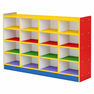 Meubles de garderie préscolaire en <span class=keywords><strong>bois</strong></span> Montessori, armoire de <span class=keywords><strong>rangement</strong></span> pour l'école maternelle, centre d'apprentissage, aménagement de salle de classe pour enfants - Product Image 2