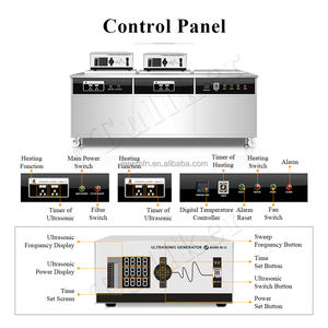 Tullker 360L <span class=keywords><strong>Injecteur</strong></span> aveugle Machine De <span class=keywords><strong>Nettoyage</strong></span> Bloc De Voiture DPF Partie Métallique Circuit Industriel Bain À Ultrasons <span class=keywords><strong>Prix</strong></span> Sonicator Cleaner - Product Image 5