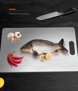 <span class=keywords><strong>Tabla</strong></span> <span class=keywords><strong>de</strong></span> <span class=keywords><strong>Cortar</strong></span> <span class=keywords><strong>de</strong></span> Acero Inoxidable 304 316 <span class=keywords><strong>de</strong></span> Alta Calidad, Duradera, Higiénica y Versátil, Herramienta <span class=keywords><strong>de</strong></span> Cocina para Preparación <span class=keywords><strong>de</strong></span> Alimentos - Product Image 6