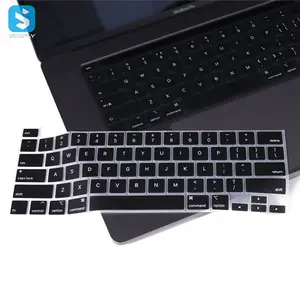 Pele clássica da tampa do teclado do silicone para o macbook pro 13 2020 A2251/A2289, tampa do teclado para o macbook pro 16 A2141