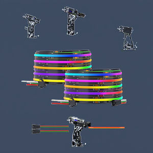 Guirlande lumineuse LED COB RGBW 12/24V en cuivre, synchronisation musicale Wi-Fi, IP65, 50000 heures, éclairage paysager, CRI 90 élevé, pour éclairage variable - Product Image 3