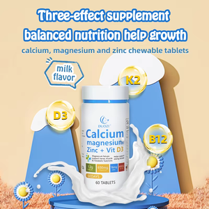 Tabletas de Calcio, Magnesio, Zinc y Vitamina D3 DUOZI, 60 Unidades, Suministro para 60 Días, para la Salud Ósea - Product Image 2