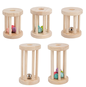 Sonagli per bambini di vendita caldi per campana da letto Set regalo giocattolo in legno lenitivo con anello di attività per bambini piccoli - Product Image 6