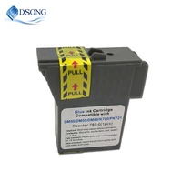 Cartouche bleue compatible pour Pitney Bowes DM50 DM55 K700, puce incluse, remplace 797-0/797-0SB, 22 ml (800 impressions)