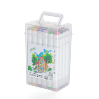 Marqueurs d'alcools de 80 couleurs, marqueurs de croquis à double pointe pour adultes et enfants