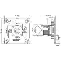 Cámara Industrial de Visión Robótica HDR de Alta Definición 1080P sin Distorsión, Dispositivo Todo en Uno, Módulo de Cámara USB con Reconocimiento Facial