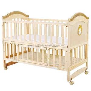 Cuna para Bebé de Estilo Europeo Sólido, Multifuncional, Pintura que se Puede Combinar, Embalaje de Cartón Incluido, Yueshan PH-918 - Product Image 3