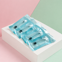 Cartouche en verre stérile jetable de 3 ml, flacon en verre borosilicate avec piston en caoutchouc, 100 % scellé