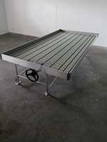 Banc de table Ebb and Flow Système de culture hydroponique à effet de serre personnalisé Plateau ABS Table roulante EBB et Flood