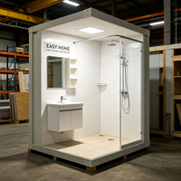 Salle de bain préfabriquée économique, salle de bain modulaire complète pour complexe d'appartements