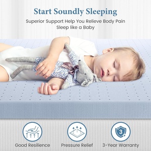 3-inch công ty nệm Topper với bộ nhớ bọt gel-truyền làm mát PVC giường Topper cho đau lưng cứu trợ cho ngủ - Product Image 6