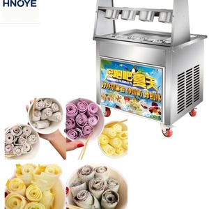 Máquina comercial de acero inoxidable de doble sartén para hacer rollos de <span class=keywords><strong>helado</strong></span> frito, ideal para tiendas de snacks - ¡Gran oferta 2026! - Product Image 6