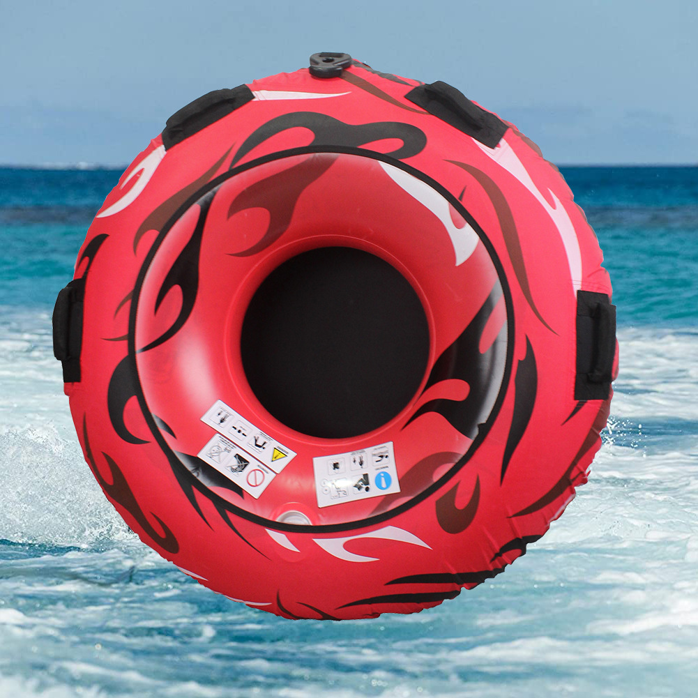 Спорт на открытом воздухе, надувной круг для водного серфинга, взрослый одиночный двойной перетаскиватель, лыжный круг