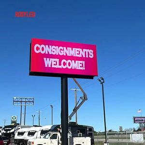 Letrero Publicitario LED Electrónico ROSYLED para Exteriores a Todo Color de 4x8 pies, Letrero Digital para Negocios en Poste de Calle o Tienda - Product Image 2