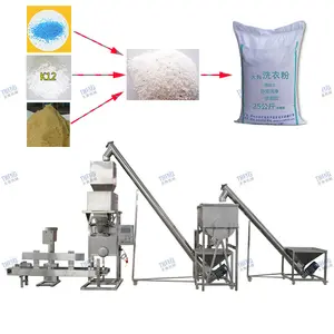 25KG 50kg Detergent Powder Mixer Machine Price Industrial Stainless Steel Food Powder Mixer Dry Powder Mixing Packing Machine