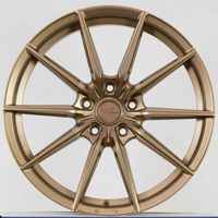 Velg Alloy Flow Forming 17/18/19 Inch 10-Spoke Accord 5x114.3 Matte Black Satin Bronze Silver Grey Powder Coated VIA/JWL