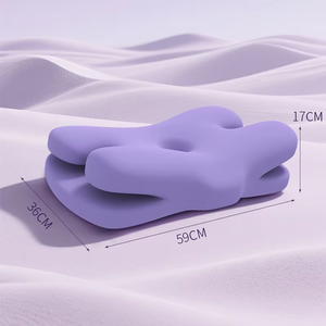 Oreiller de lit anti-ronflement en mousse à mémoire de forme ergonomique thérapeutique médicale en forme de papillon - Product Image 2