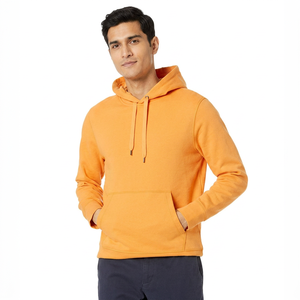 Nouveau Hoodie Tendance 2025 en Velours Polyester/Coton, Coupe Oversize, Demi-Zip, Poche Frontale Kangourou, Fermeture Éclair, Écologique, Hiver - Product Image 1