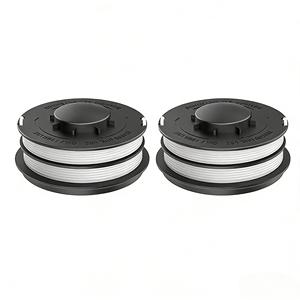 Pièces de rechange pour tondeuse à gazon, lot de 2, bobine de fil de coupe 3405685, 1,6 mm/32 pieds, capuchon de bobine TLE-02-1 pour Einhell GC-ET 4530 RTV TCR GLR - Product Image 1