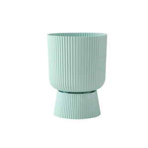 Maceta Alta de Resina Mate Estilo Nórdico, Imitación Cerámica, Simple y Creativa, para Sala de Estar, Hogar, Orquídeas y Plantas Verdes - Product Image 5