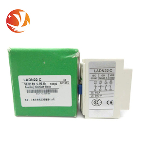 Module de contact auxiliaire de contacteur Schneider LADN22C neuf d'origine, contrôleur programmable PLC, 16 E/S, liaison E/S - Product Image 1