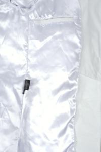 Chaqueta de Burbujas Personalizada 100% Cuero Nappa Blanco Genuino para Hombre, Estilo Puffer, Marca Privada OEM/ODM, Ropa de Invierno Moderna - Product Image 5