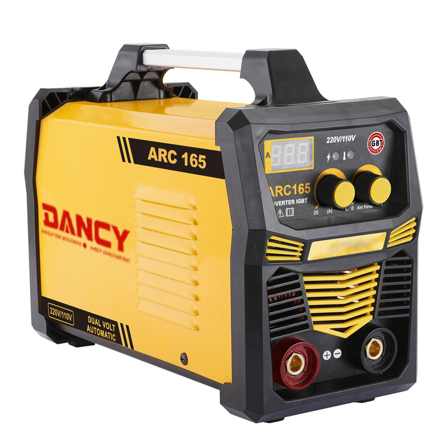 New Fast Portable ARC Stick Welder ARC165 110V 220V Dual Voltage IGBT Inverter MMA Welding Machine for Retail Home Use DIY