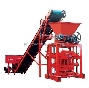 QT4-35 brick making machine press for small business to make money fast