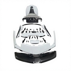 Spoiler Delantero y Trasero de Fibra de Carbono Estilo Misha de Alta Calidad Directo de Fábrica para <span class=keywords><strong>Ferrari</strong></span> <span class=keywords><strong>488</strong></span> - Product Image 2