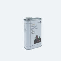 Vente d'usine Boîte en fer blanc carrée de 300g pour grains de café avec valve de dégazage Logo personnalisé Emballage alimentaire pour bonbons et chocolat