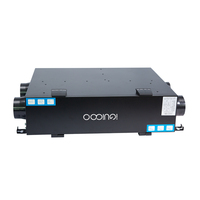 Système de ventilation à récupération de chaleur double, unité ERV flexible avec préchauffage et prérefroidissement par pompe à chaleur pour solution d'air intérieur de salle de sport