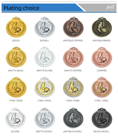 Médailles de récompense de baseball et de softball en alliage de zinc plaqué argent, personnalisées en gros, avec impression personnalisée, rubans, trophées, médailles, plaques