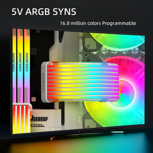 Vendita diretta in fabbrica COOLMOON C200 RGB cavo per pc estensioni per Computer da gioco accessori adatti per cavo <span class=keywords><strong>3</strong></span>*8pin 24pin rgb - Product Image 2