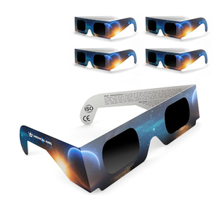 <span class=keywords><strong>Lunettes</strong></span> d'observation d'<span class=keywords><strong>éclipse</strong></span> <span class=keywords><strong>solaire</strong></span> certifiées ISO 12312-2 et CE <span class=keywords><strong>pour</strong></span> <span class=keywords><strong>une</strong></span> visualisation sécurisée de l'<span class=keywords><strong>éclipse</strong></span> <span class=keywords><strong>solaire</strong></span> 2027 - Product Image 1