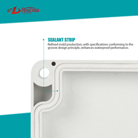 Boîte de jonction électrique extérieure série F IP65 en ABS, étanche et anti-poussière, boîtier en plastique pour câblage électrique