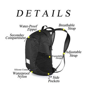 Wholesale <strong>18L</strong> 25L Rainproof Ultralight Lightweight Packable <strong>Backpack</strong> Outdoors Travel Hiking Outdoor Foldable Women <strong>Backpack</strong> - Product Image 5