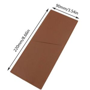 Stocked PU Leather Cutlery Sleeve Elegant Utensil Holders Pouch Bags <b>Portable</b> Knife and Fork Silverware Sleeves for Cafe <b>Bar</b> - Product Image 6