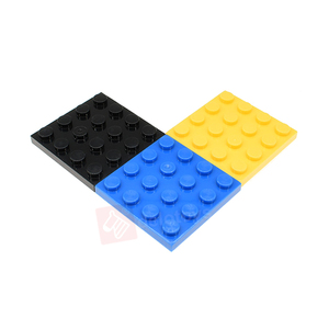 DELO TOYS (12 COULEURS) Pièces en plastique DIY 4x4 Moc Blocs <span class=keywords><strong>de</strong></span> construction en vrac Briques <span class=keywords><strong>de</strong></span> construction éducatives Plaque <span class=keywords><strong>4</strong></span>*<span class=keywords><strong>4</strong></span> <span class=keywords><strong>4</strong></span> X <span class=keywords><strong>4</strong></span> (N°3031) - Product Image 4