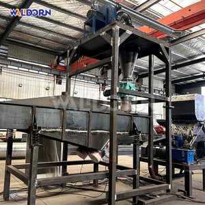 Planta de separación de baterías de litio para automóviles, línea de reciclaje de baterías de iones de litio, máquina de refinación de masa negra, motorreductor, rodamientos, PLC - Product Image 1